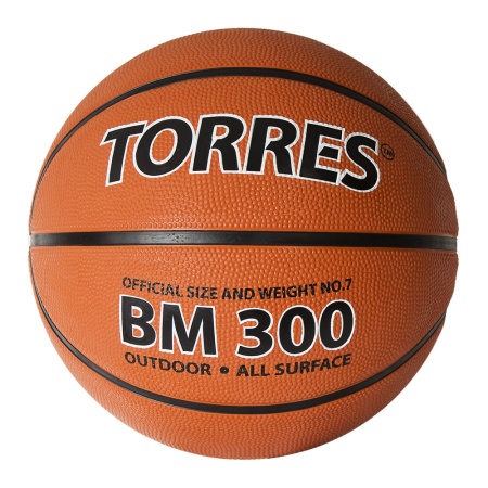 Купить Мяч баскетбольный  "TORRES BM300" р.7 в Ноябрьске 
