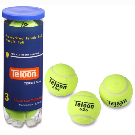 Купить Мяч для большого тенниса Teloon 626Т Р3  (3 шт) в Ноябрьске 
