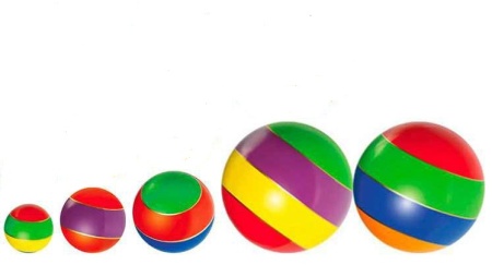 Купить Мячи резиновые (комплект из 5 мячей различного диаметра) в Ноябрьске 