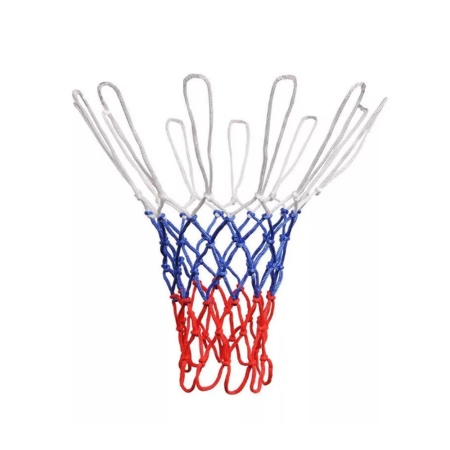 Купить Сетка баскетбольная, Д 3,5 мм, «Триколор», цветная в Ноябрьске 