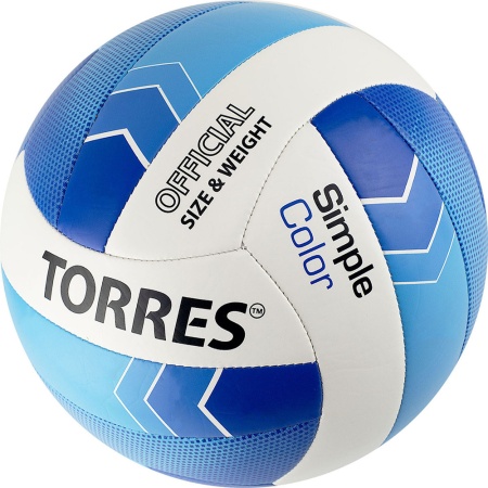 Купить Мяч волейбольный Torres Simple Color любительский р.5 в Ноябрьске 
